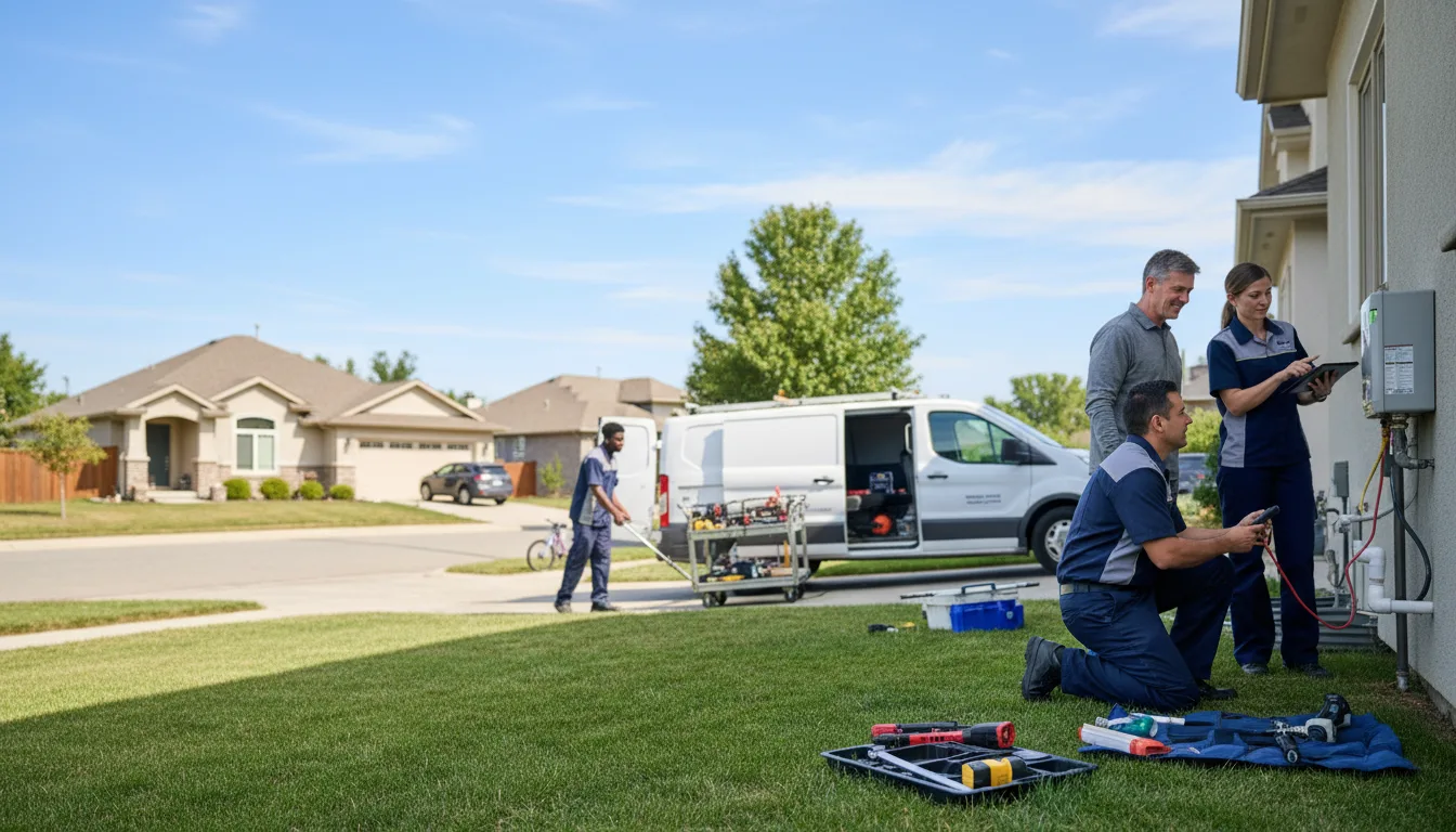 Tankless water heater service in San Juan, TX